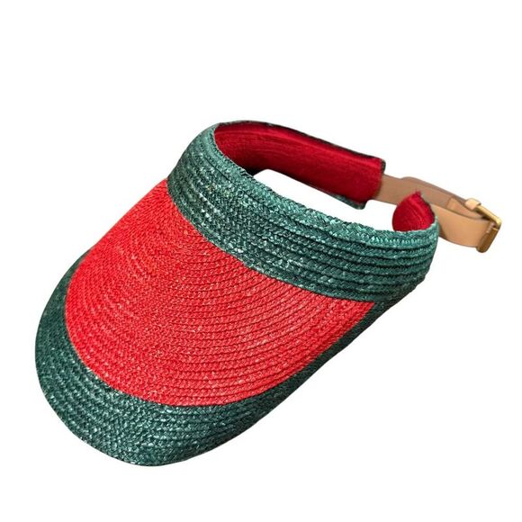 Gucci Raffia Sun Visor - Picture 1 of 6
